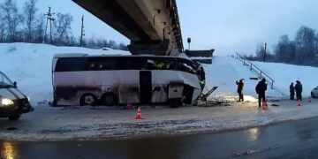 Moscow: Five Dead, 21 Injured In Bus Accident