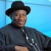Former President Goodluck Jonathan Charges Super Eagles To ‘Aim For The Main Prize’ At AFCON
