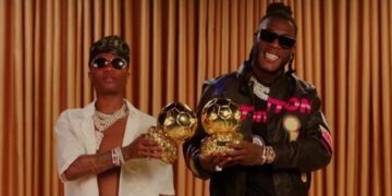 Grammy Award-Winning Nigerian Singers Burna Boy, Wizkid Release Visual For ‘Ballon D’Or’