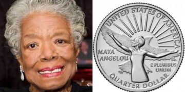 Maya Angelou Becomes First Black Woman To Appear On U.S. 25 Cent Coin