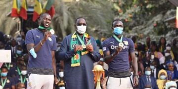 Senegal Soccer Team Receive Land, Cash Prizes As Reward For AFCON Win