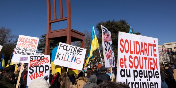 Worldwide Protests Erupts In Solidarity With Ukraine