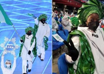 Beijing 2022: Team Nigeria Outfit Wows Spectators, Ranked Among Best At Winter Olympics