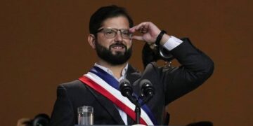 36-year-old Gabriel Boric Sworn In As President Of Chile