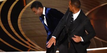 American Actor Will Smith Slaps Fellow Actor, Chris Rock At 2022 Oscars