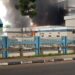 JUST IN: Fire Guts Central Bank Office In Benue State, North-Central Nigeria [VIDEO]