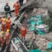 China: Five Rescued From Collapsed Six-Storey Building