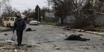 Bodies Litter Ukraine Town’s Street Of Bucha