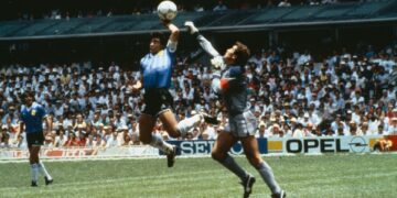 Maradona’s ‘Hand Of God’ Shirt Estimated To Sell For $5M At Auction
