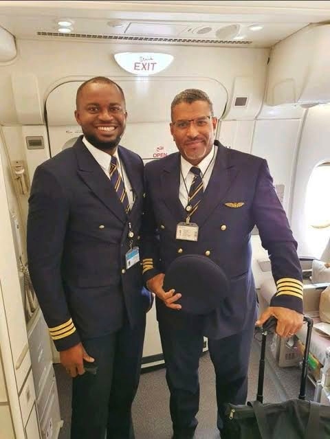 Two Nigerian Pilots Make History By Jointly Flying Emirates Airplane From Dubai To Toronto