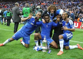 Chelsea Fans Honour Super Eagles Legend Mikel Obi With Special Banner At Stamford Bridge