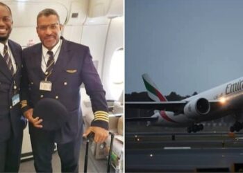 Two Nigerian Pilots Make History By Jointly Flying Emirates Airplane From Dubai To Toronto