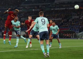 Iheanacho, Lookman In Action As Abraham Fire Roma Into Conference League Final