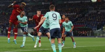 Iheanacho, Lookman In Action As Abraham Fire Roma Into Conference League Final
