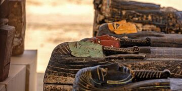 Egypt Unveils Ancient Artifacts Of 250 Coffins, 150 Statues