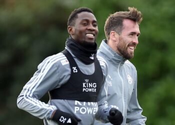 Wilfred Ndidi Returns To Leicester City Training After 4-months Out