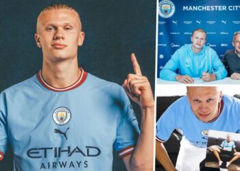 OFFICIAL: Man City Unveil £51m New Signing Haaland