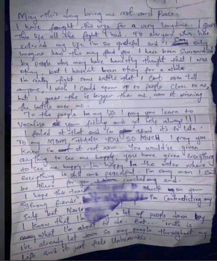 ‘I Have Been Dead Inside For Too Long’ - Young Photographer Writes In Emotional Suicide Note