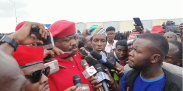 Ghana Demonstration: Leading Member Of Arise Group Carries A Gun