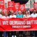 Thousands Protest Against Cost Of Living In UK