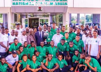 Golden Eaglets Receive Hero’s Welcome In Abuja After WAFU B U-17 Victory In Ghana