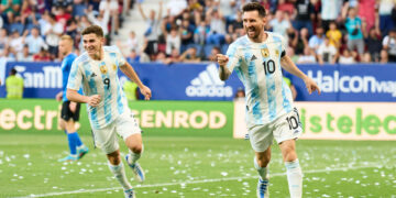 Messi Scores Five To Surpass Puskas Goal Tally