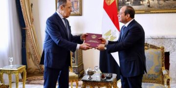 Russia’s Foreign Minister, Lavrov Arrives Egypt As Moscow Seeks African Alliance