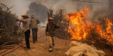 Morocco: Villagers Flee As Firefighters Battle Infernos Ripping Through Forests