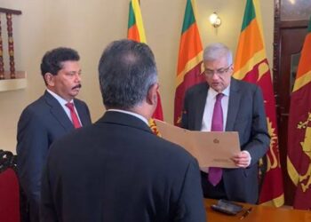 Sri Lanka’s Prime Minister Sworn In As Acting President