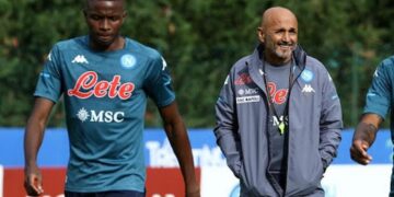 Osimhen Resumes Training With Napoli After Row With Coach