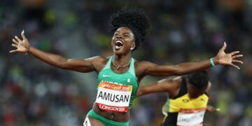 Nigeria’s Amusan Breaks World 100m Hurdles Record