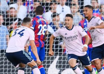 Arsenal Beat Crystal Palace 2-0 In EPL Opener