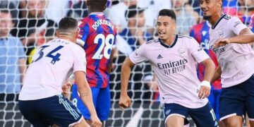 Arsenal Beat Crystal Palace 2-0 In EPL Opener