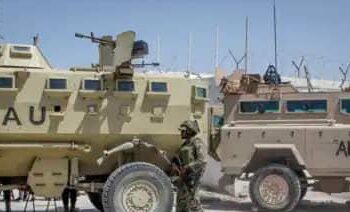 AU Peacekeeping Mission In Somalia Receives Military Vehicles From US