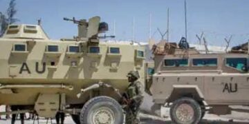 AU Peacekeeping Mission In Somalia Receives Military Vehicles From US