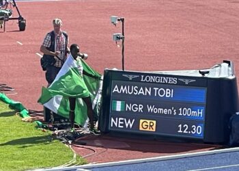 JUST IN: Amusan Breaks New Record To Win Another 100m hurdles Commonwealth Gold 