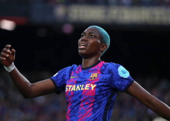 2021/22 Season: Nigeria’s Oshoala Missing In UEFA Player Of The Year Award Shortlist 