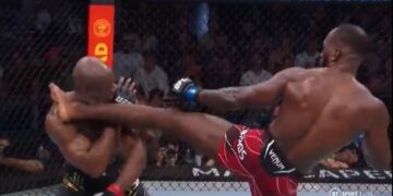 Another Nigerian Loses Big Bout As British Man Claims UFC Welterweight Title