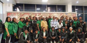 At Last, Stranded Falconets Return To Nigeria