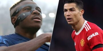 Nigerian Football Star, Osimhen May Join Manchester United As Ronaldo Push For Champions League Action