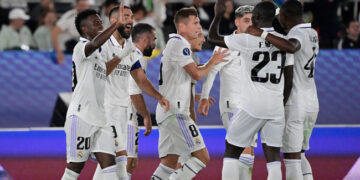 JUST IN: Benzema Strikes History as Real Madrid Win 2022 European Super Cup