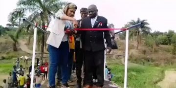 DR Congo: Work Begins On Footbridge That Collapsed During Launch