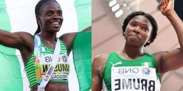 Two Nigerian Athletes For Final As Brume Clinches First Diamond League Victory