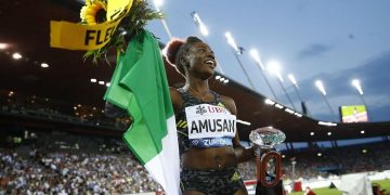 JUST IN: Nigerian Sprint Star, Tobi Amusan Wins Zurich Diamond League Title, Sets Another World Record