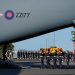 Plane Conveying Queen Elizabeth’s Coffin Touches Down London