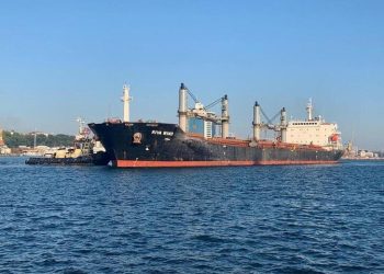 Ship Conveying Wheat Leaves Ukraine For Drought-Hit Ethiopia