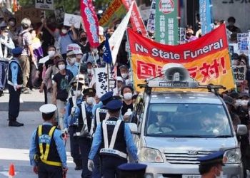 Japan Holds State Funeral For Shinzo Abe Amid Protests