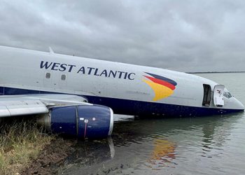Plane Overshoots Runway, Slides Into Lake In France