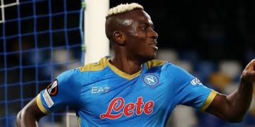 Osimhen Scores First UCL Goal On Return As Napoli Maul Ajax