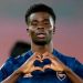 Despite Kopa Trophy Judgement, Arsenal’s Saka Rated Third Best Footballer